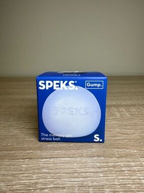 Gump Memory Gel Stress Ball - Light Blue
